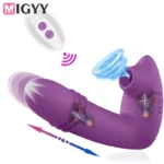 vibrateur clitoridien à succion profonde