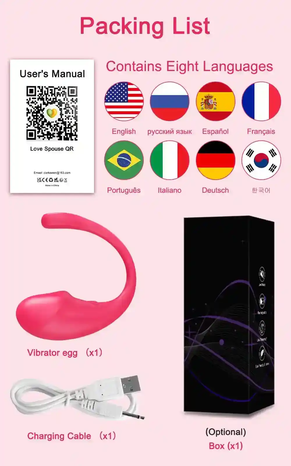 vibrateur connecte compatible application smartphone