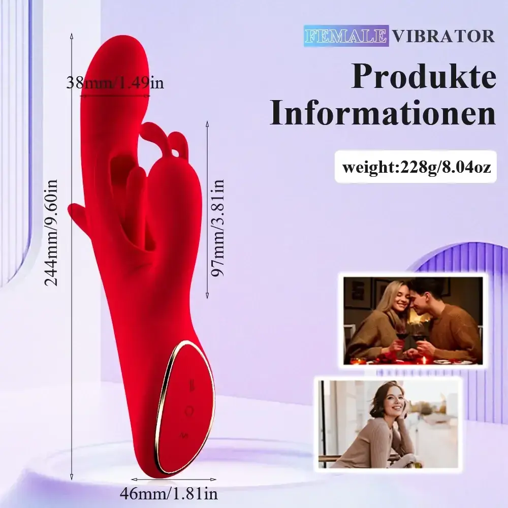 vibrateur etanche aDouble stimulation plaisir