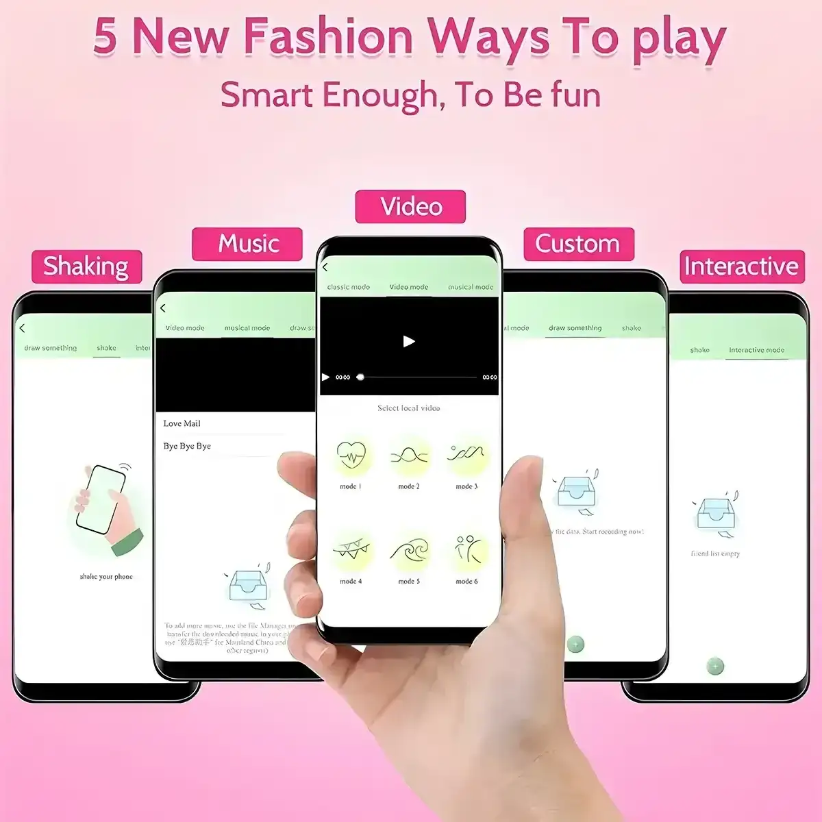 vibrateur feminin discret controle app