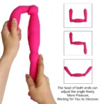 vibrateur flexible double pour point g