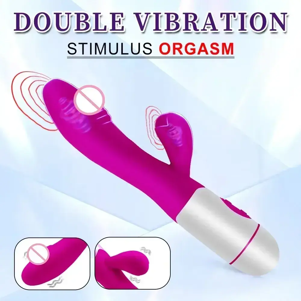 vibrateur g spot et clitoridien noir