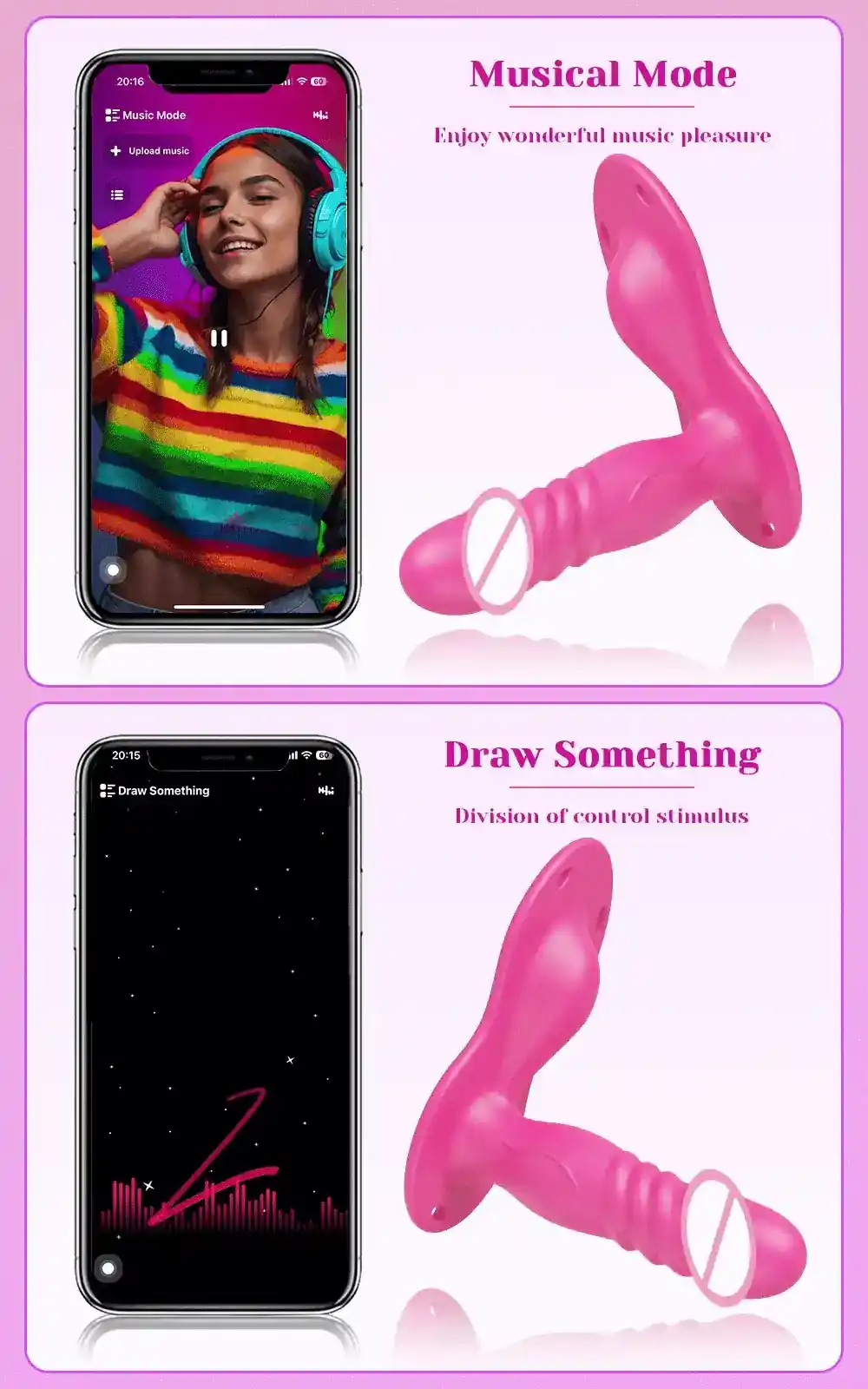 vibrateur intra vaginal mains libres
