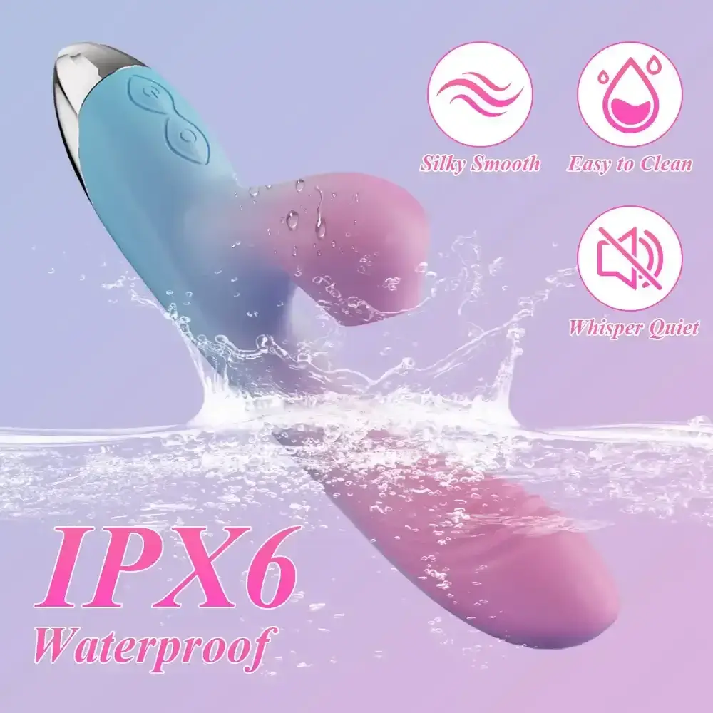 vibrateur lapin etanche design degrade