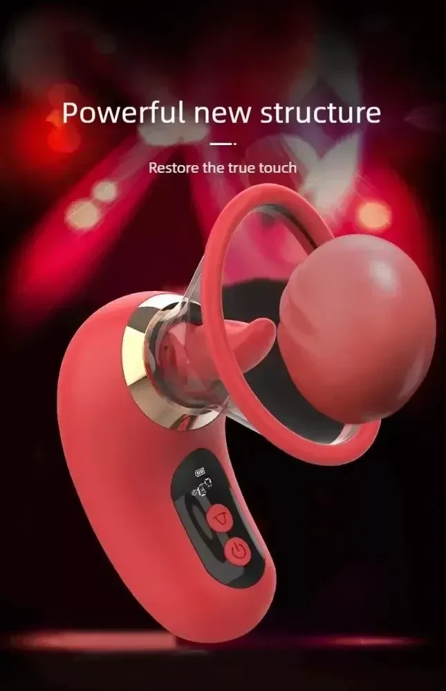 vibrateur lechage langue realiste