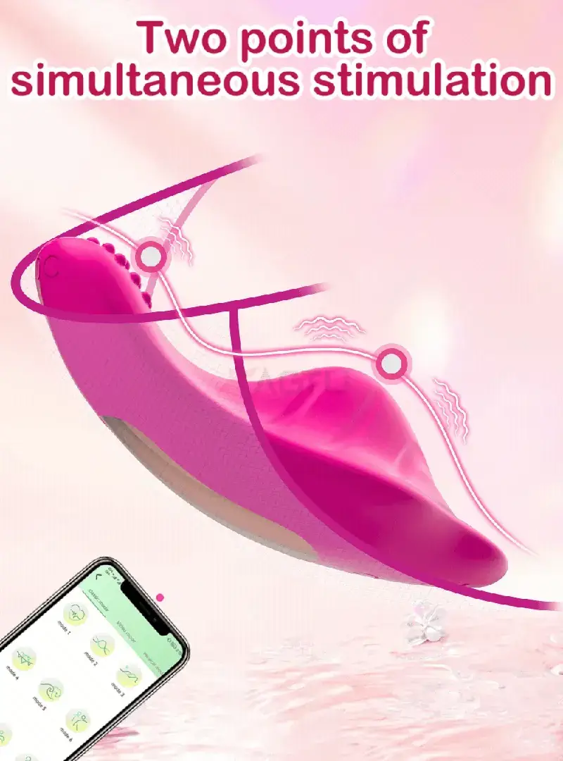 vibrateur oeuf deux points stimulation