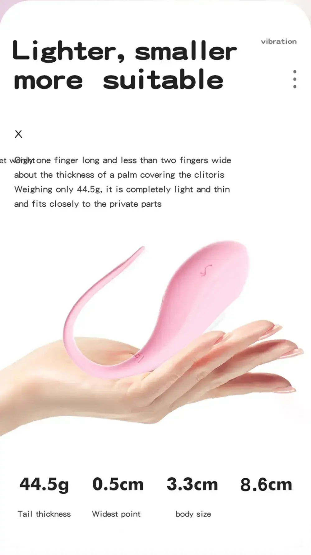 vibrateur point g ergonomique et silencieux