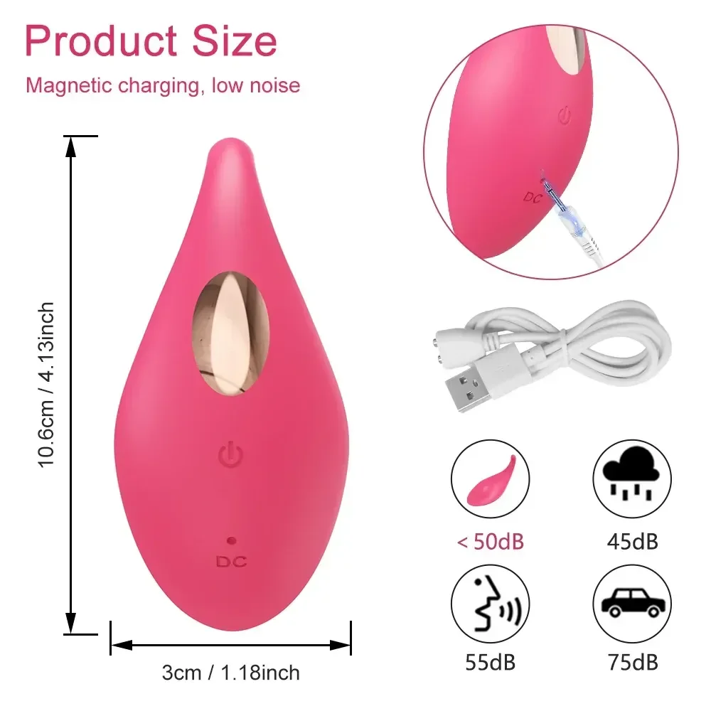 vibrateur portable silencieux controle app
