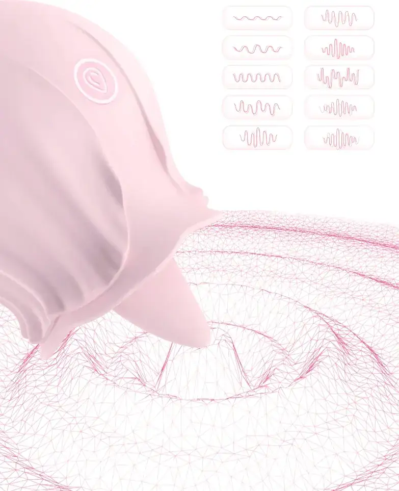 vibrateur rose a succion clitoridienne
