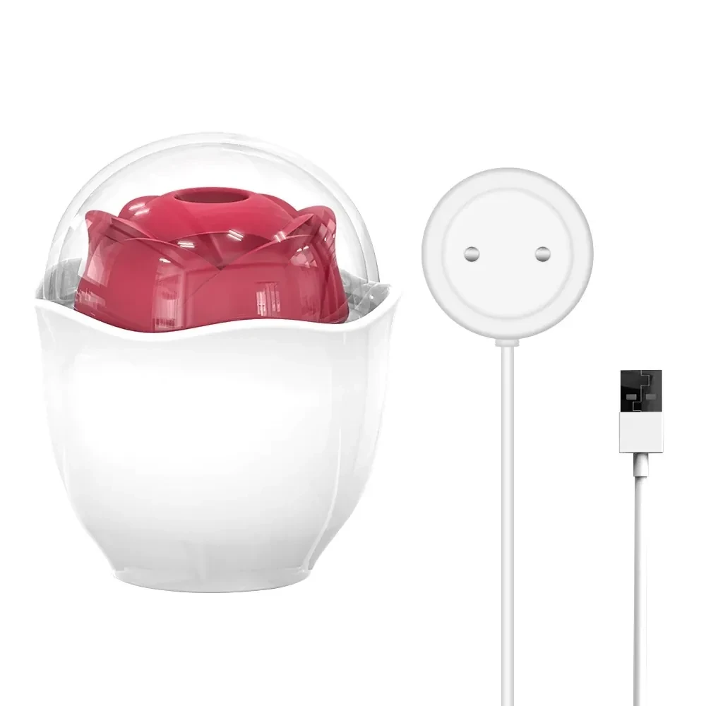 vibrateur rose discret a succion et vibration