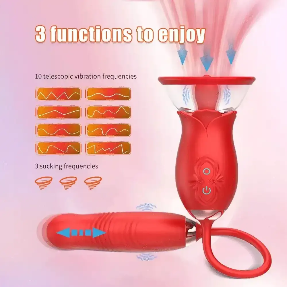 vibrateur rose en silicone medical