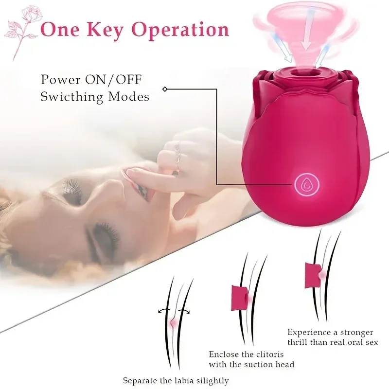 vibrateur rose portable en silicone medical