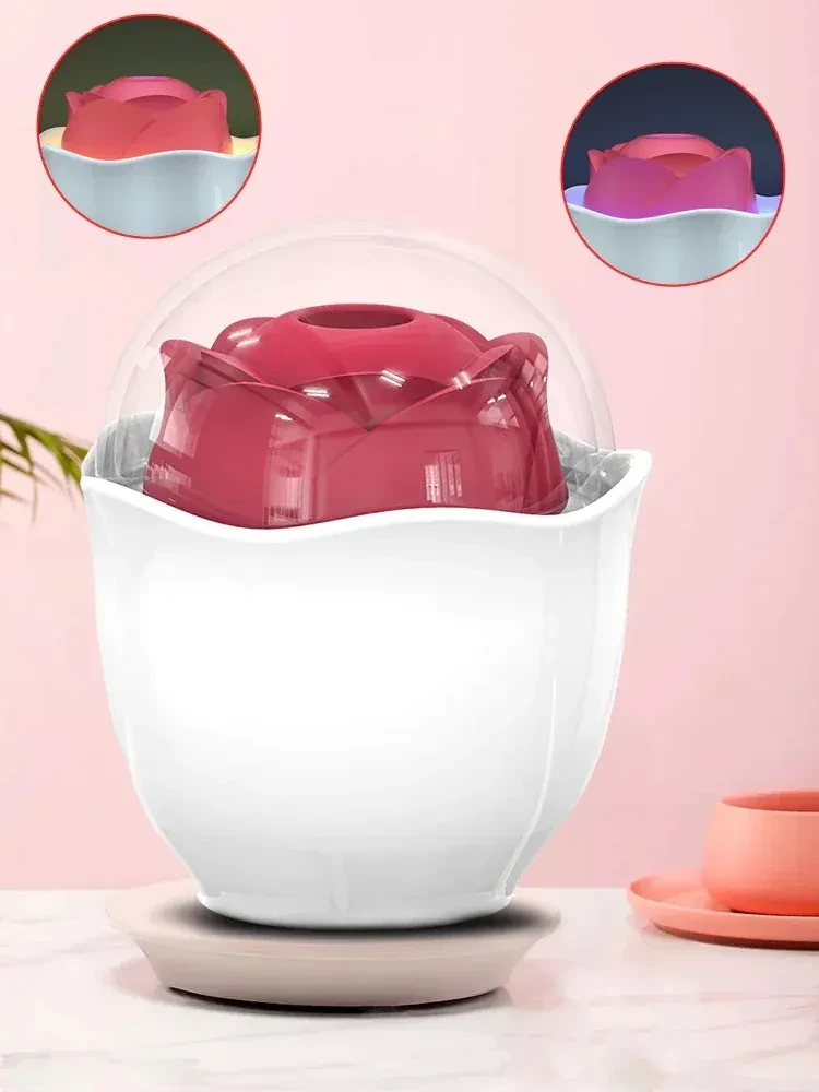 vibrateur rosebud avec 9 modes daspiration