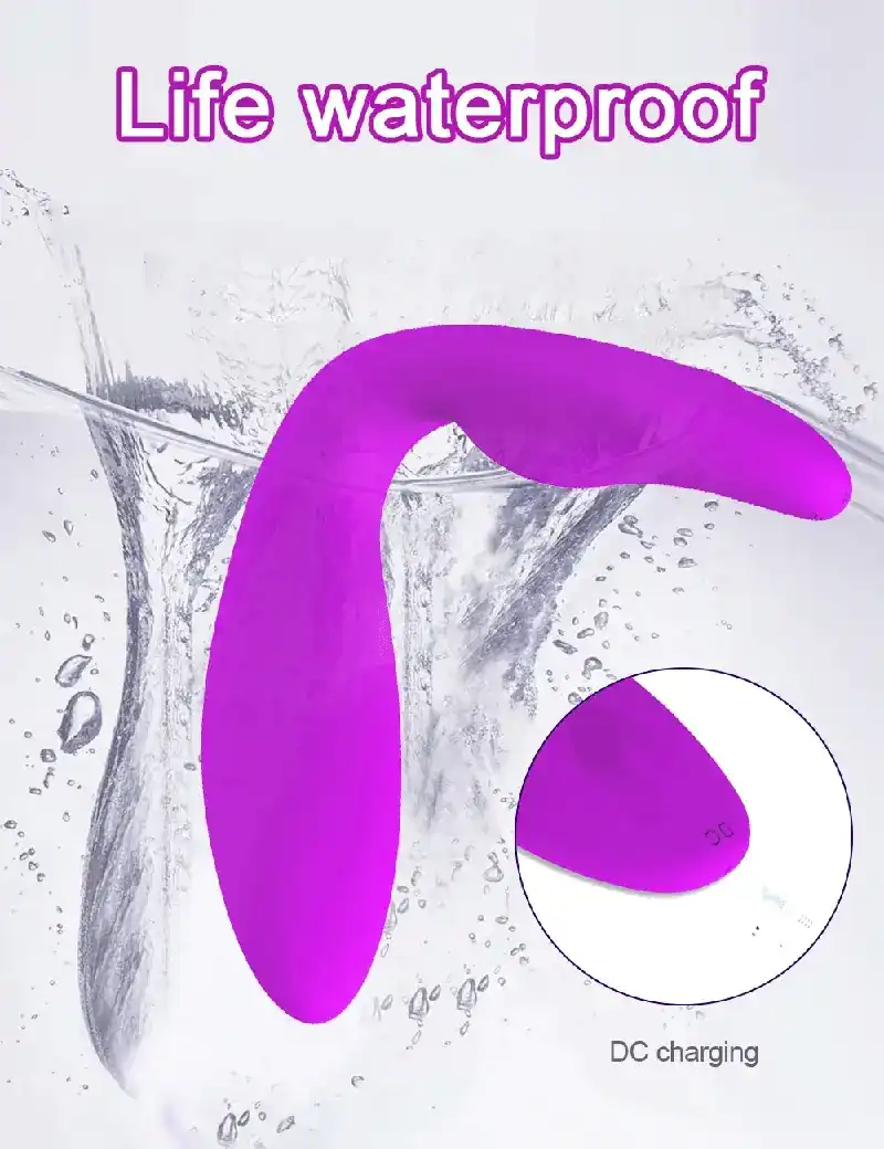 vibrateur sans fil en silicone liquide