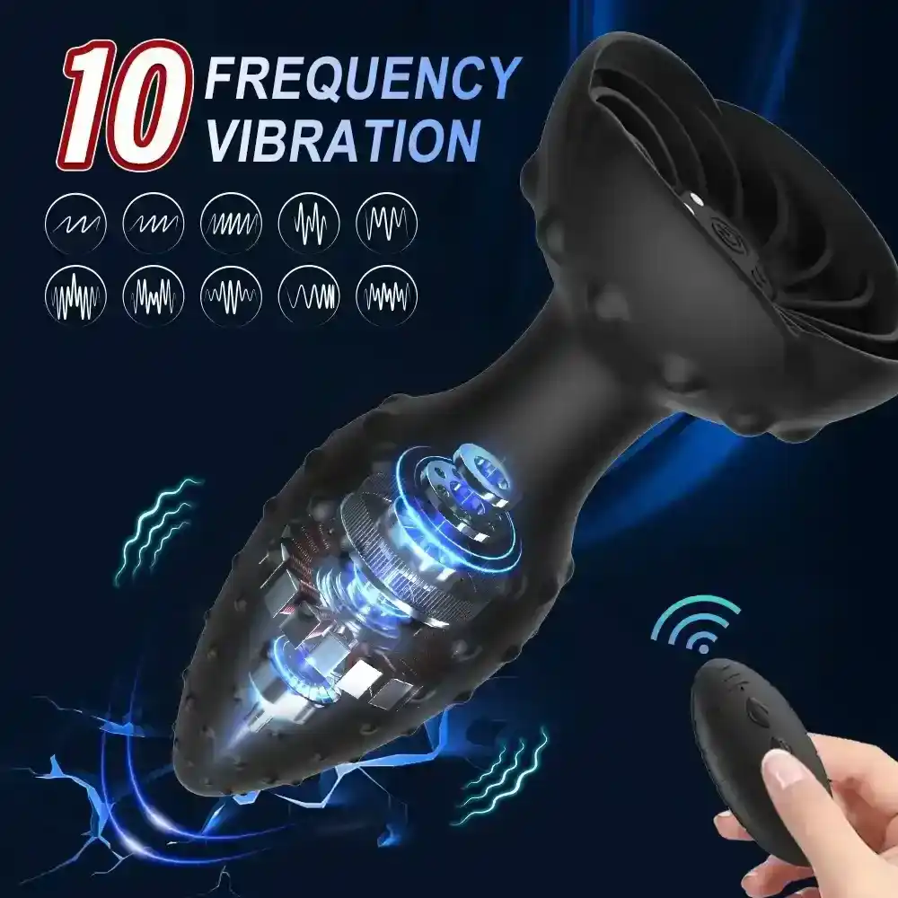 vibromasseur anal design ergonomique