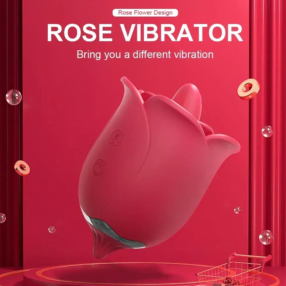 vibromasseur clitoridien forme rose discret