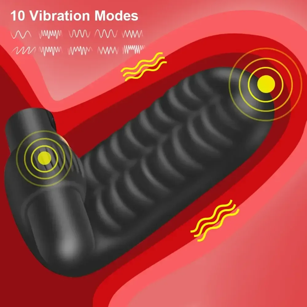 vibromasseur doigt silicone facile a nettoyer