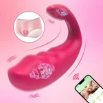 vibromasseur mains libres app contrôle noir