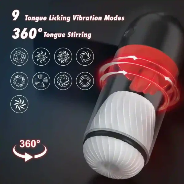 vibromasseur masculin électrique étanche avec application