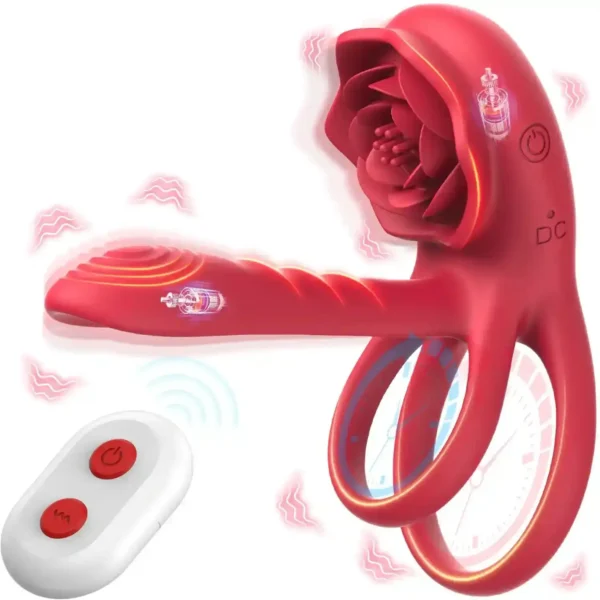 vibromasseur rose pour femme étanche silicone